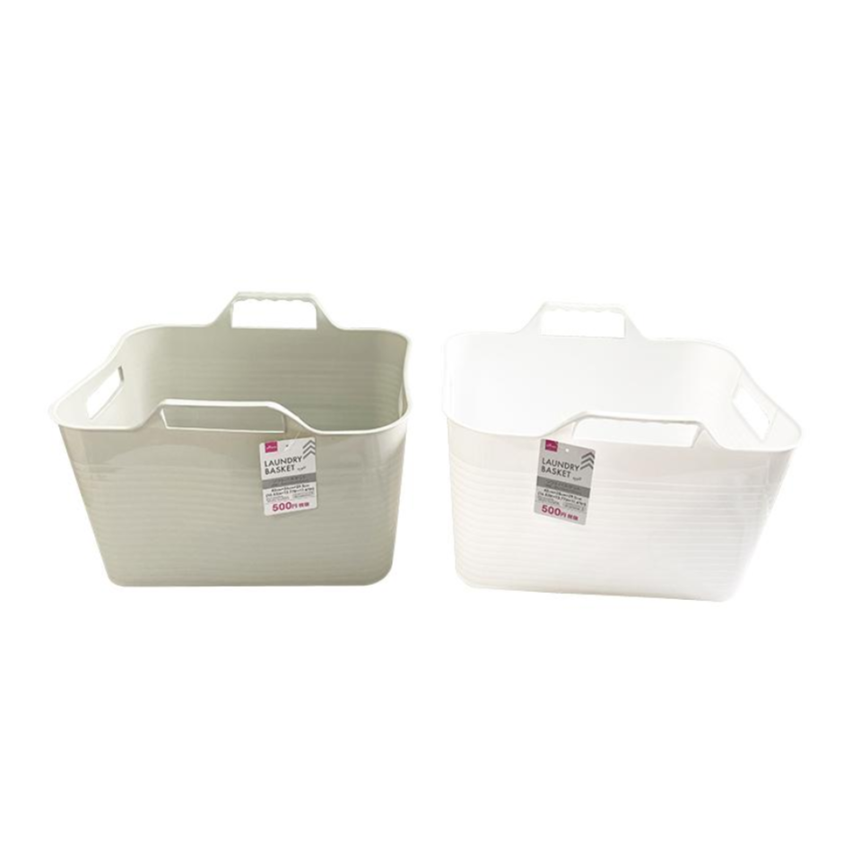 Soft Laundry Basket Color Square Type 16.53in x 13.77in x 11.61in