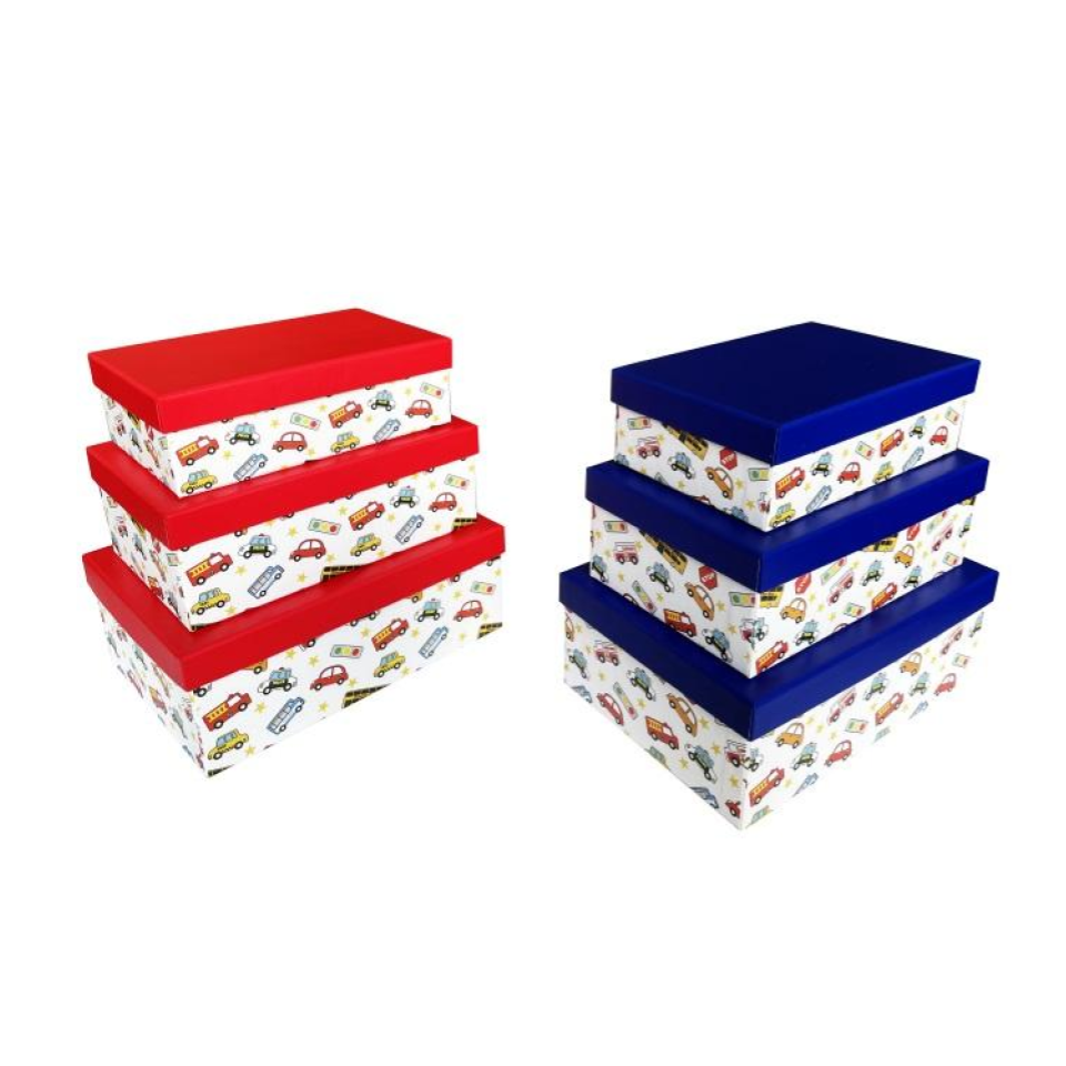 Paper Box Car Assorted Sizes