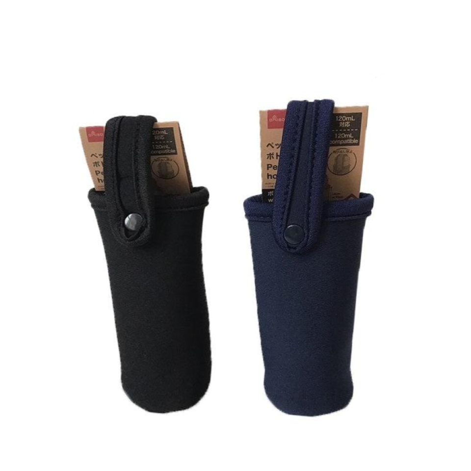 PET Bottle Holder with Button 120ml