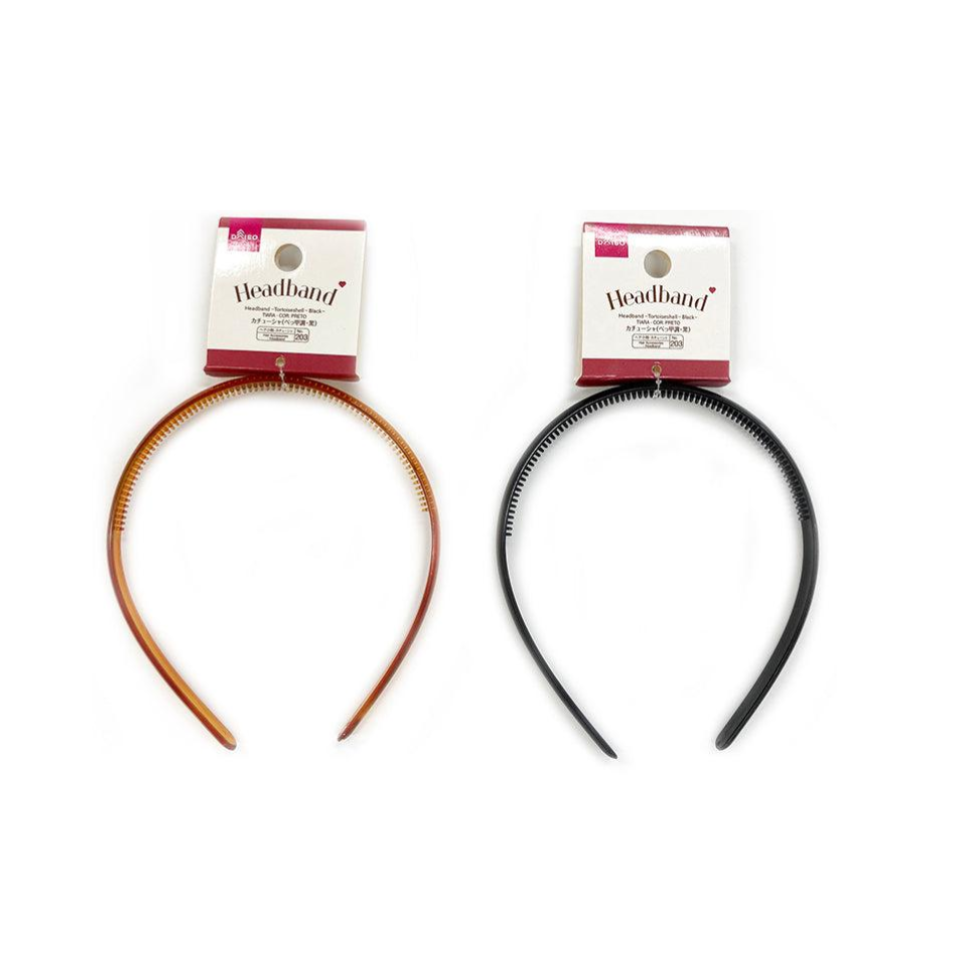 Headband Tortoise Shell Black/Brown