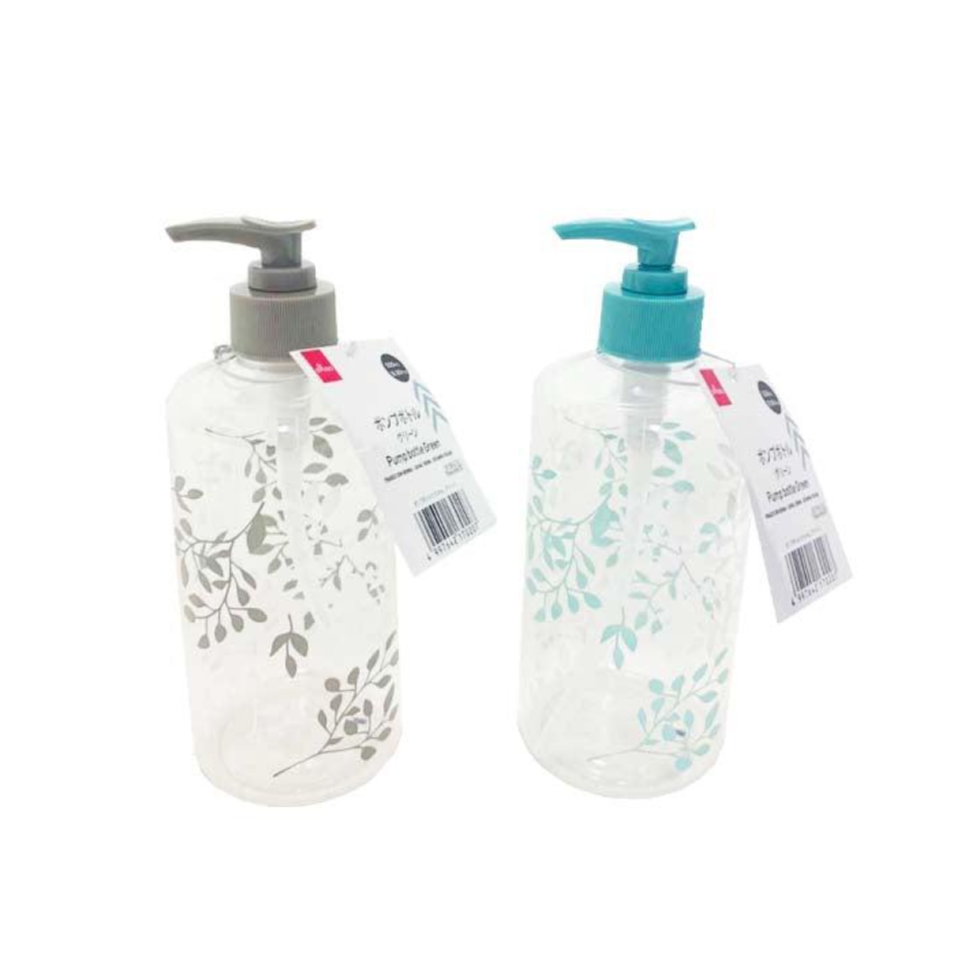 Pump Bottle 500ml Green
