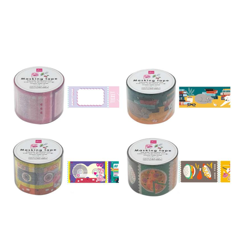 Masking Tape Pop Wide Perforation Line