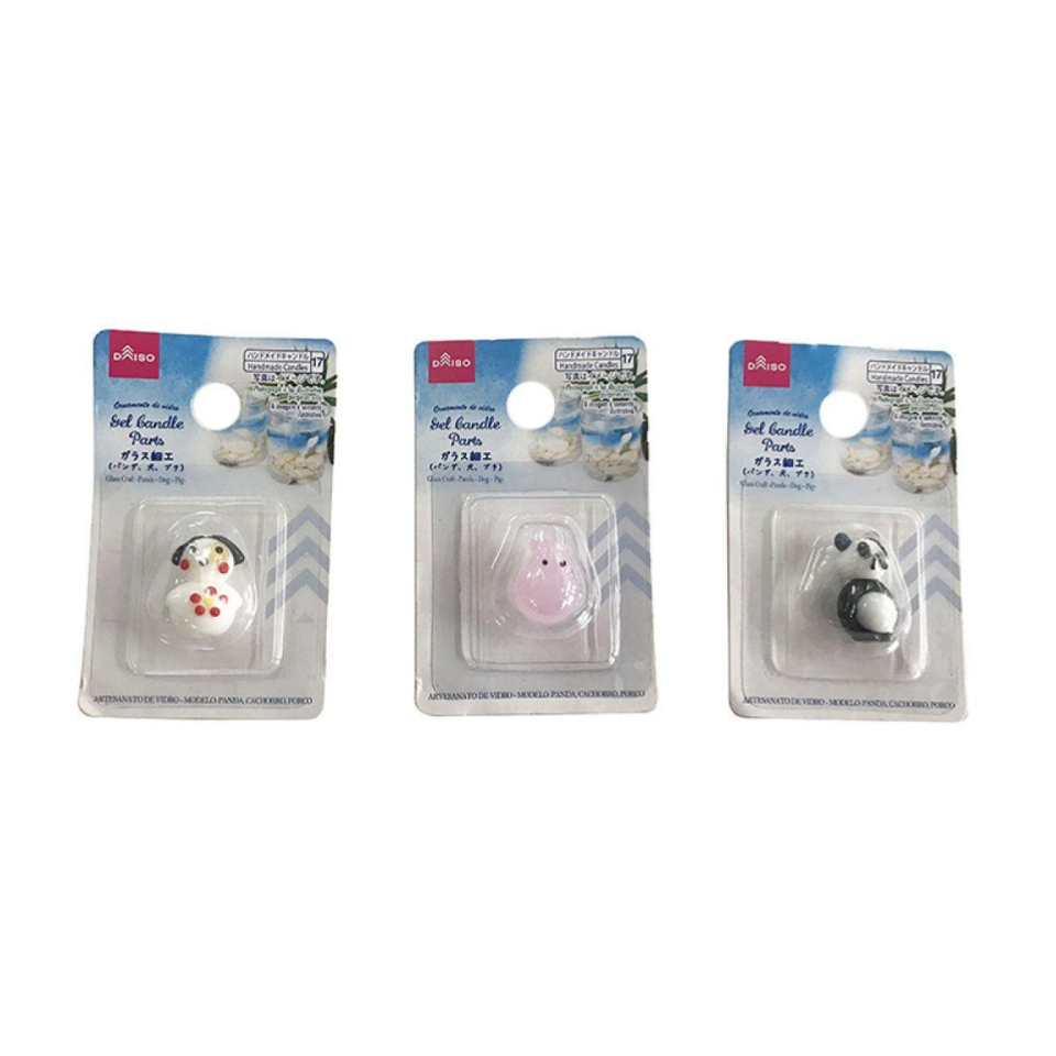 Glass Craft Panda/Dog/Pig