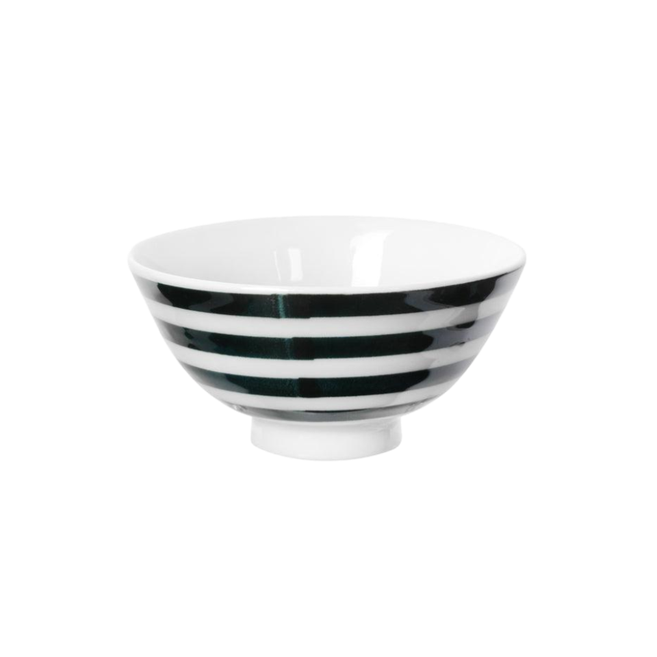 Round Rice Bowl Stripes 11.4cm x 5.7cm