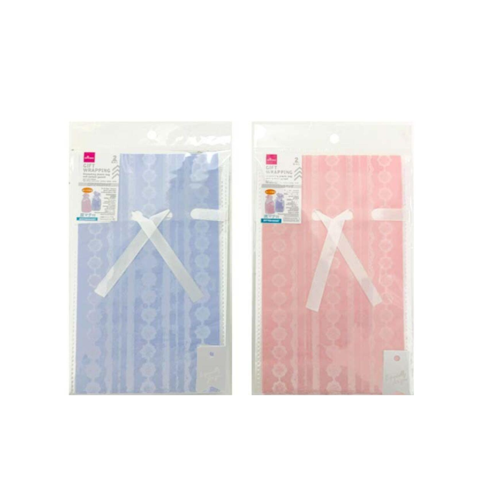 Bottom Gusset Drawstring Bag Lace