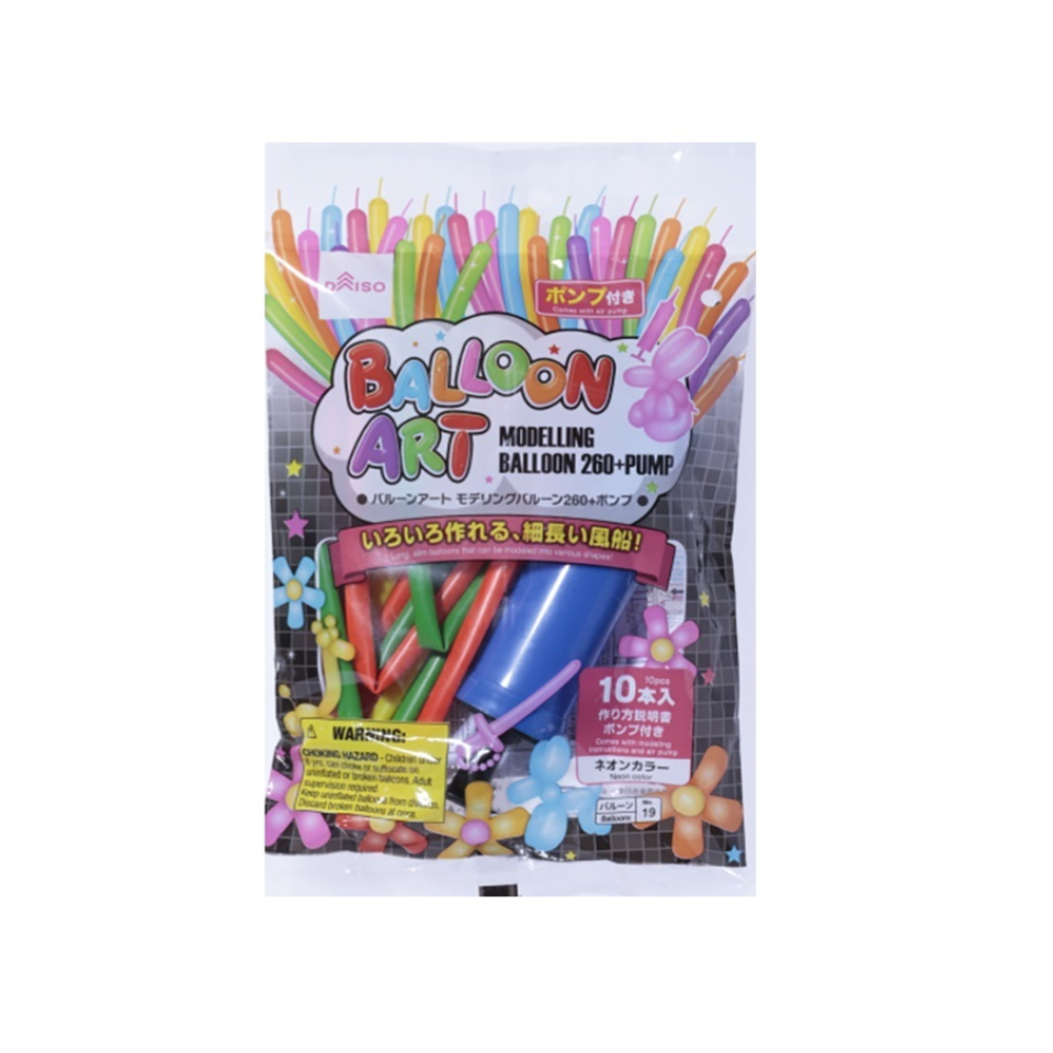 Modelling Balloon 260 with Pump Neon