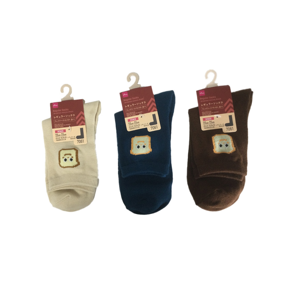 Regular Socks Breakfast/Monster/Bread