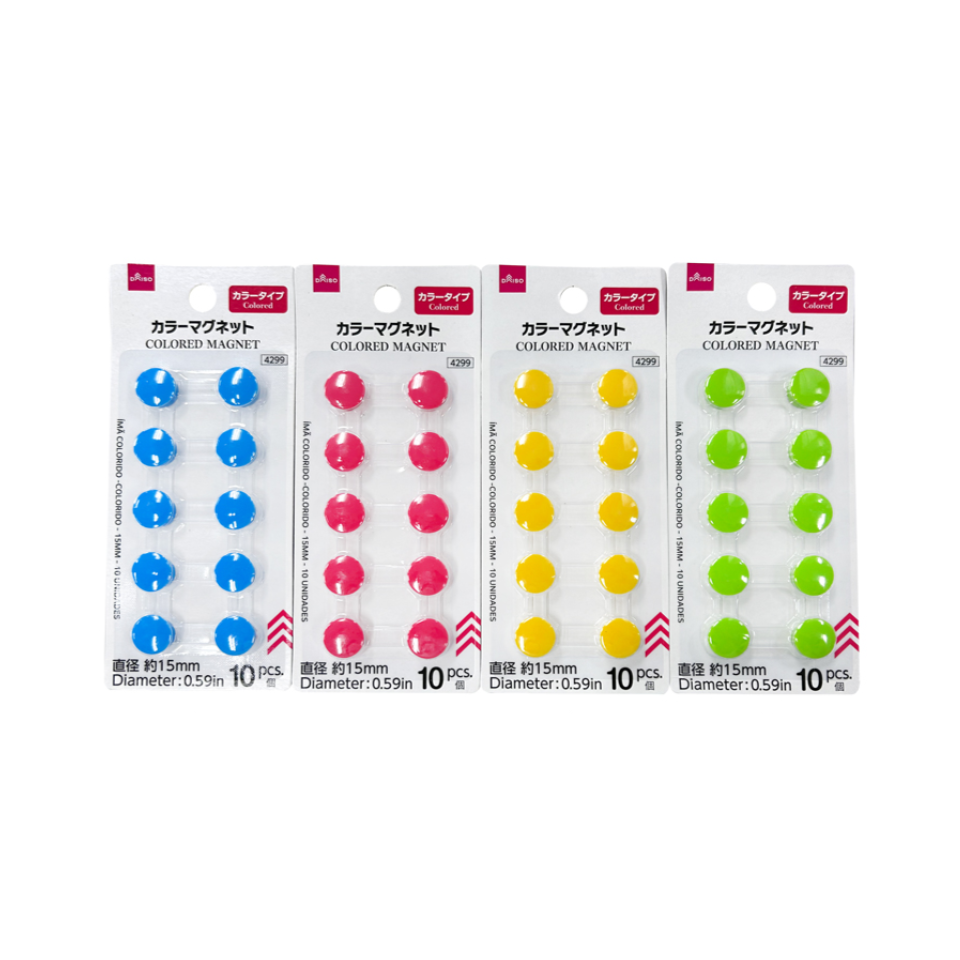 Colored Magnet Colored 15mm