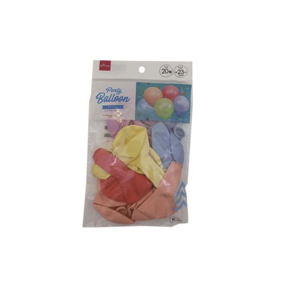 Pastel Balloons 9in