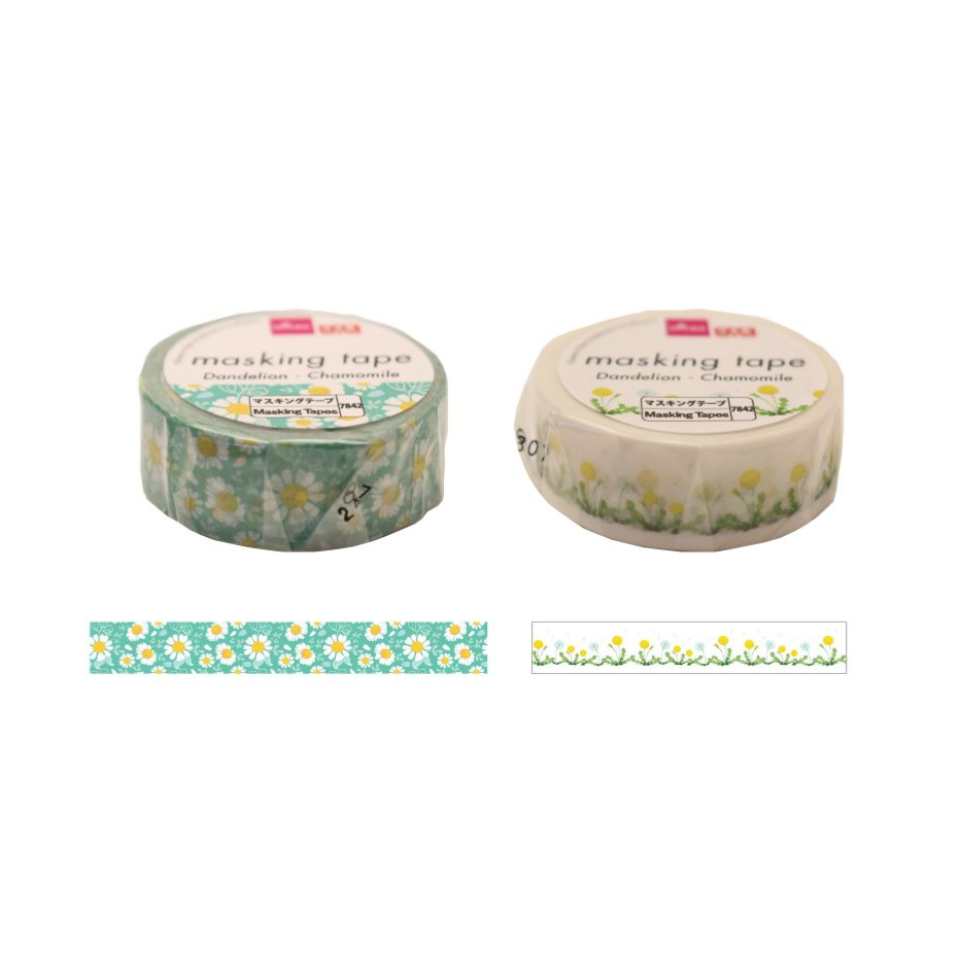 Masking Tape Dandelion/Chamomile