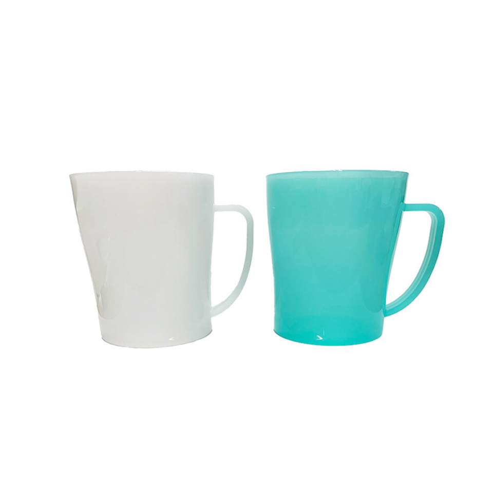 Plastic Mug 370ml Clear