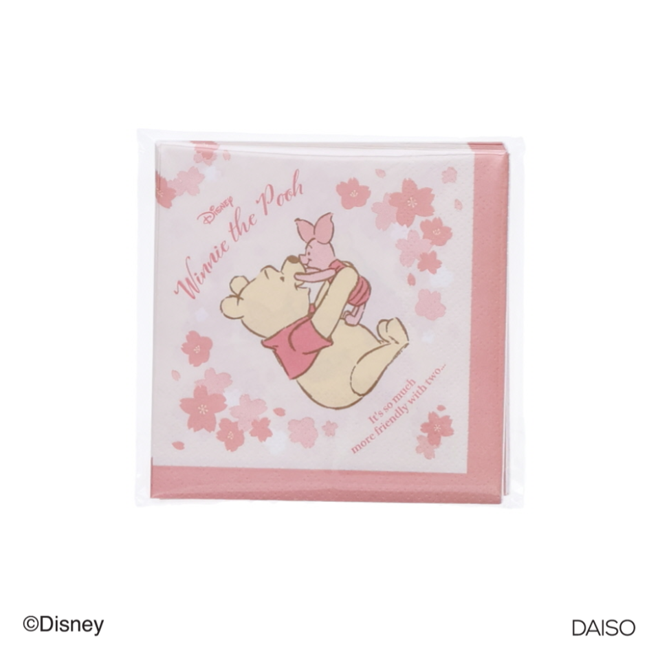 Table Paper Cherry Blossom Winnie the Pooh