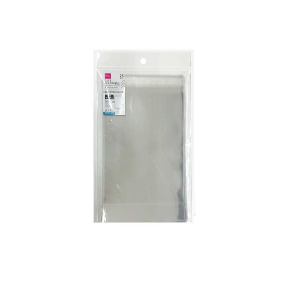 Bottom Gusset Clear Seal Bag 23cm x 15cm x 6cm