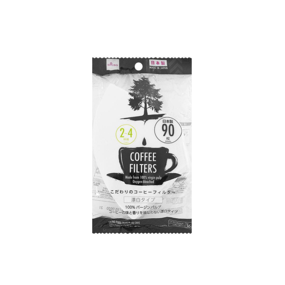 Coffee Filters 2 to 4 Cups Oxygen Bleached