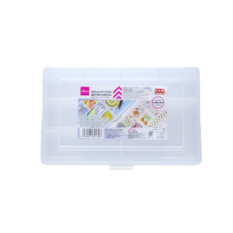 Section Case No. 2 21cm x 13.7cm x 4.1cm