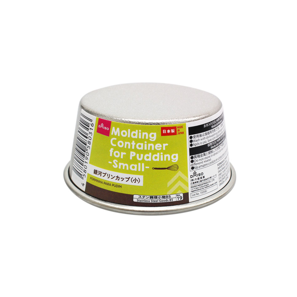 Molding Container for Pudding 78mm x 35mm