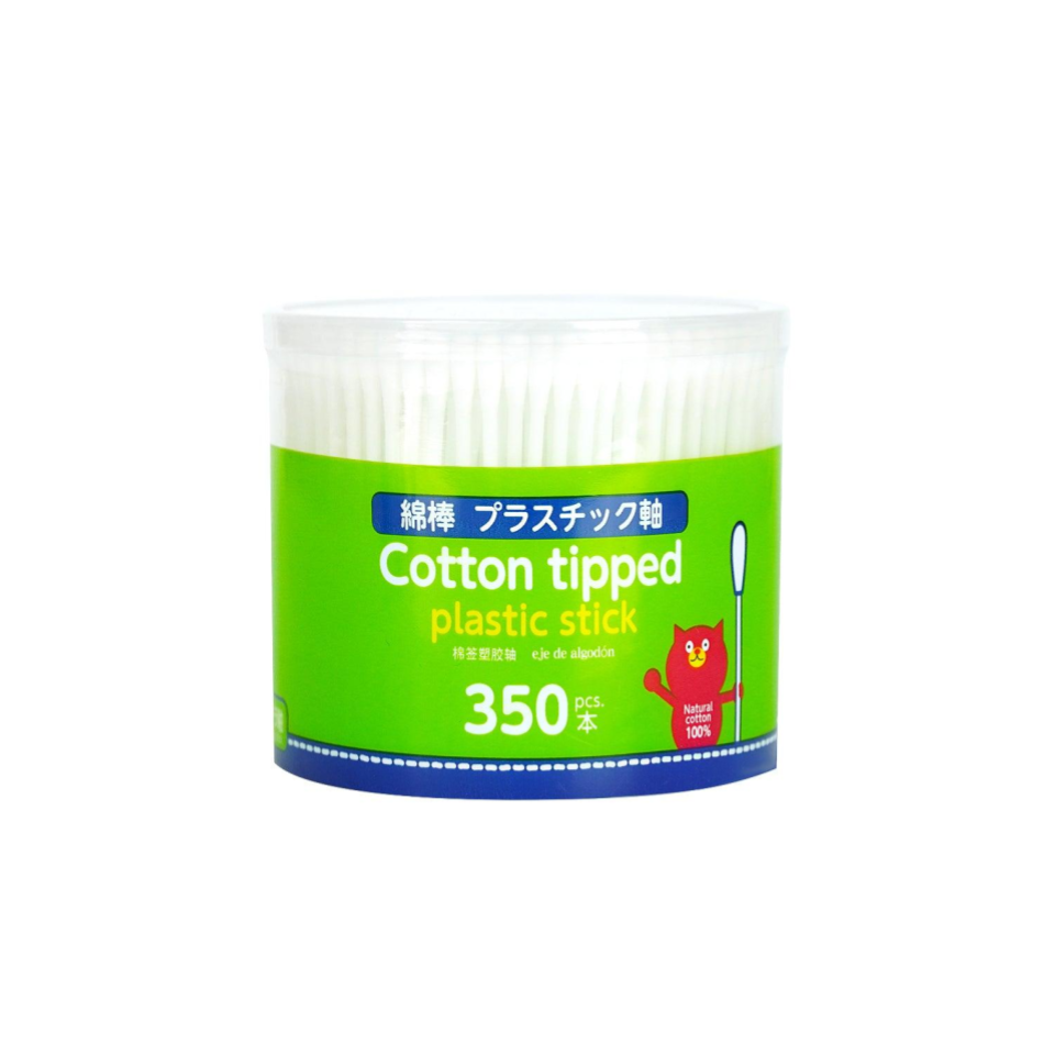 Cotton Tipped Plastic Stick