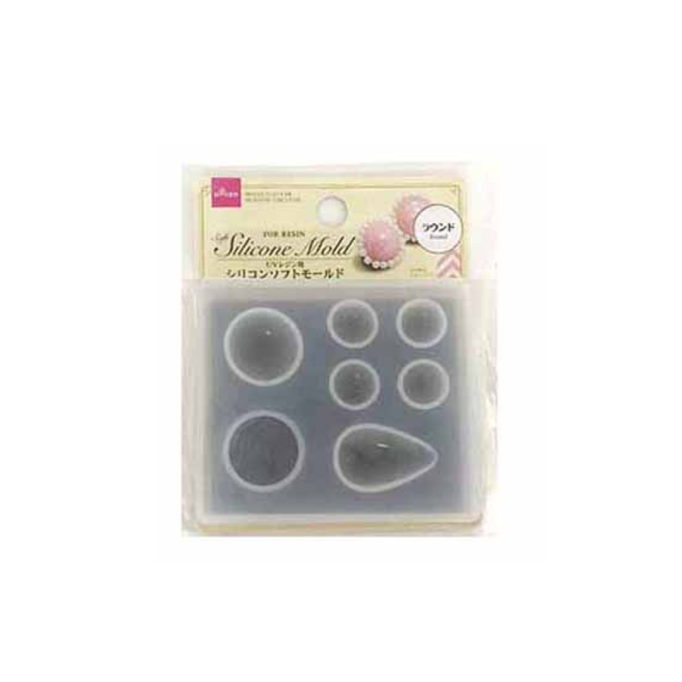 Soft Silicone Mold Round for Resin