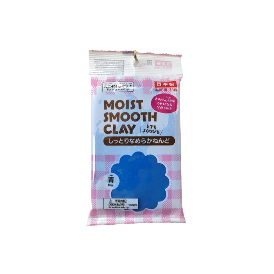 Moist Smooth Clay Blue