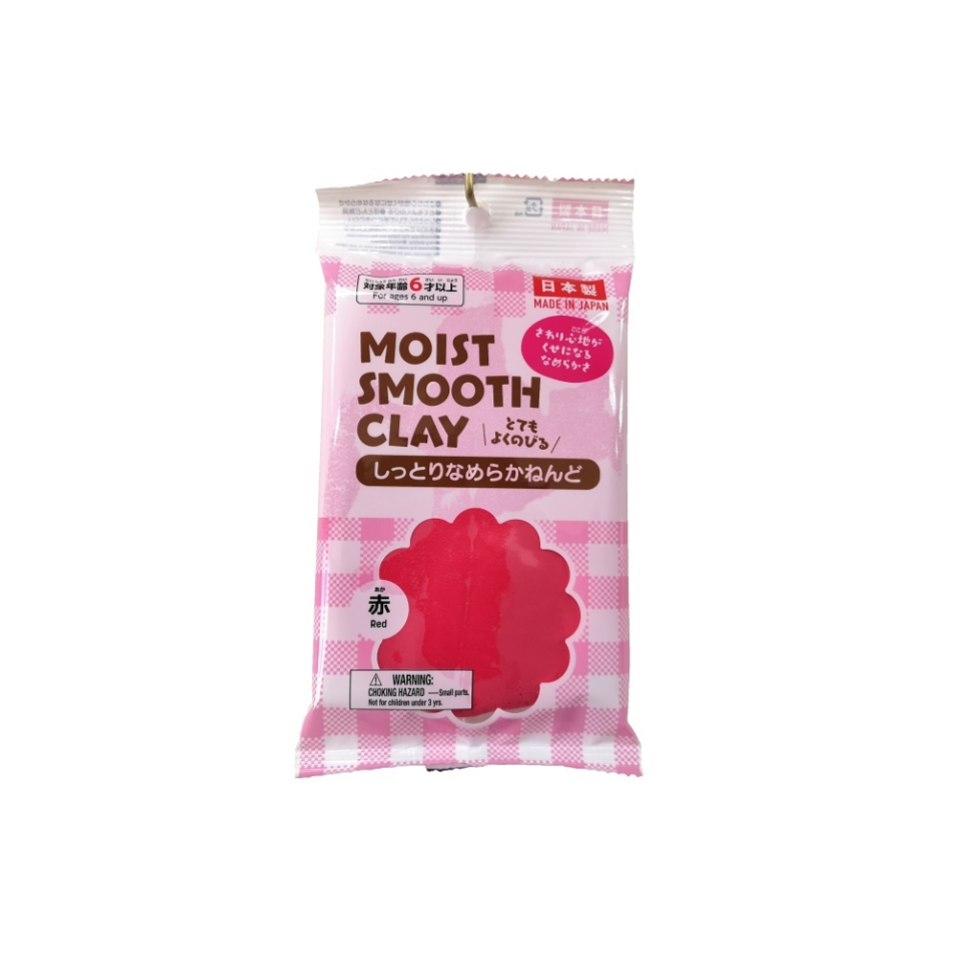 Moist Smooth Clay Red