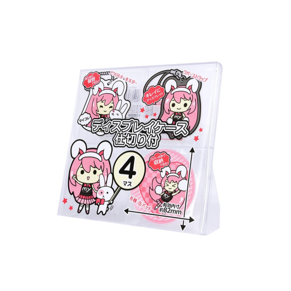 Four Partiton Space Display Case