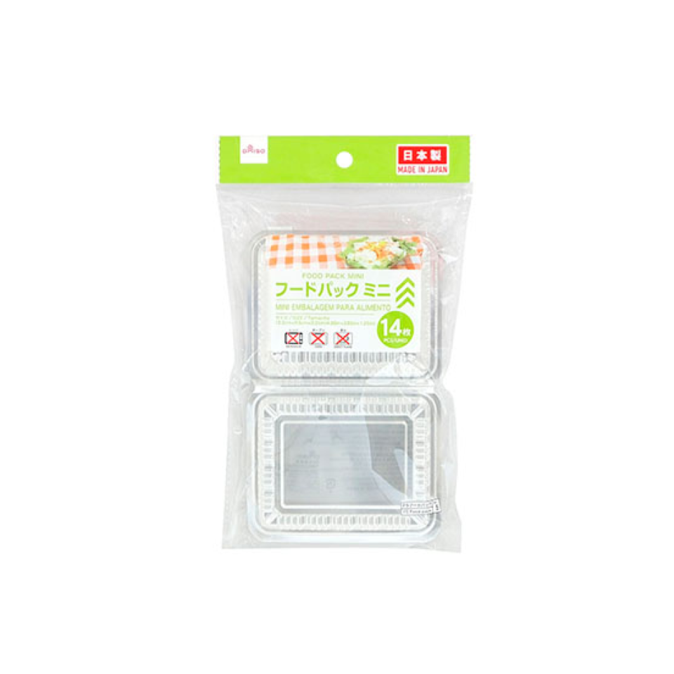 Food Pack Mini 9.5cm x 12.2cm x 3.2cm