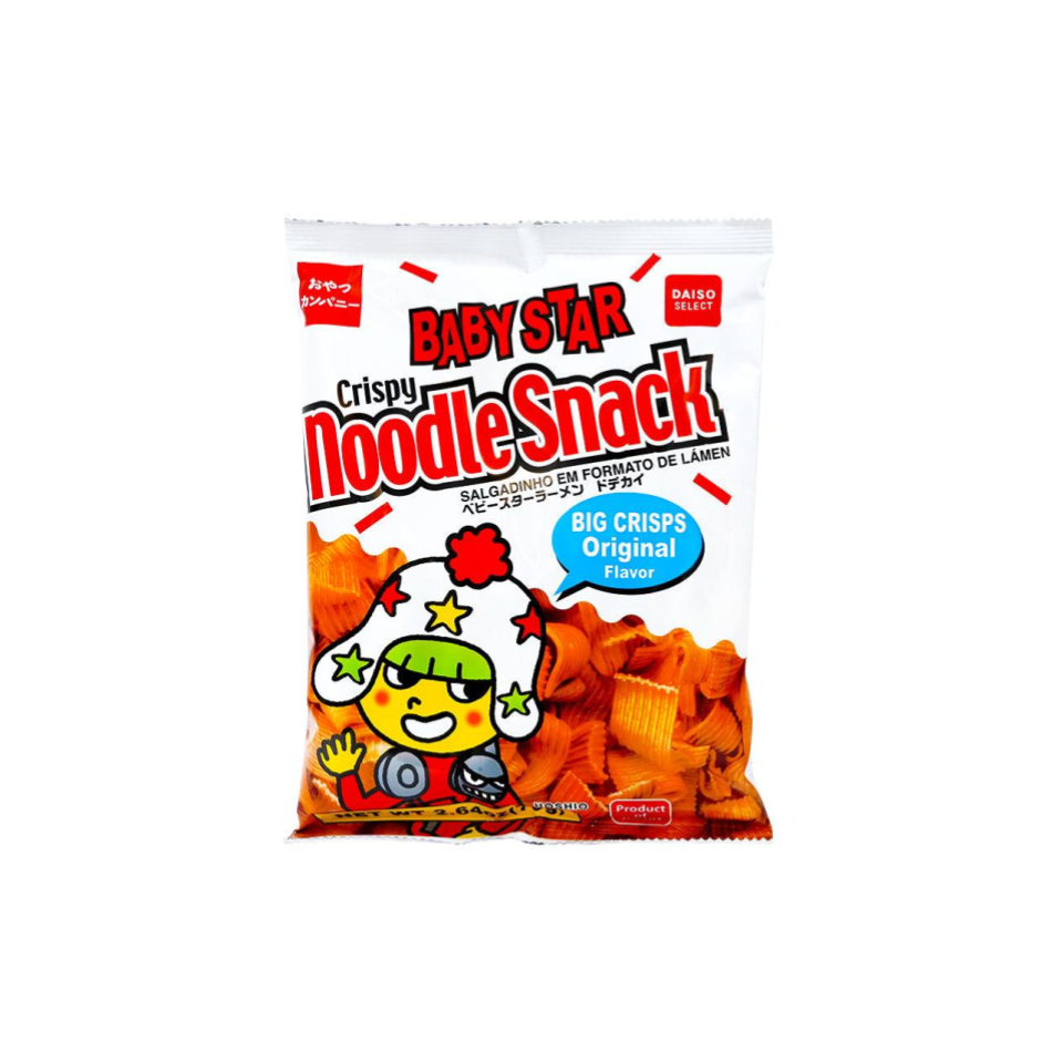 Baby Star Crispy Noodle Snack Big Crisps Original Flavor