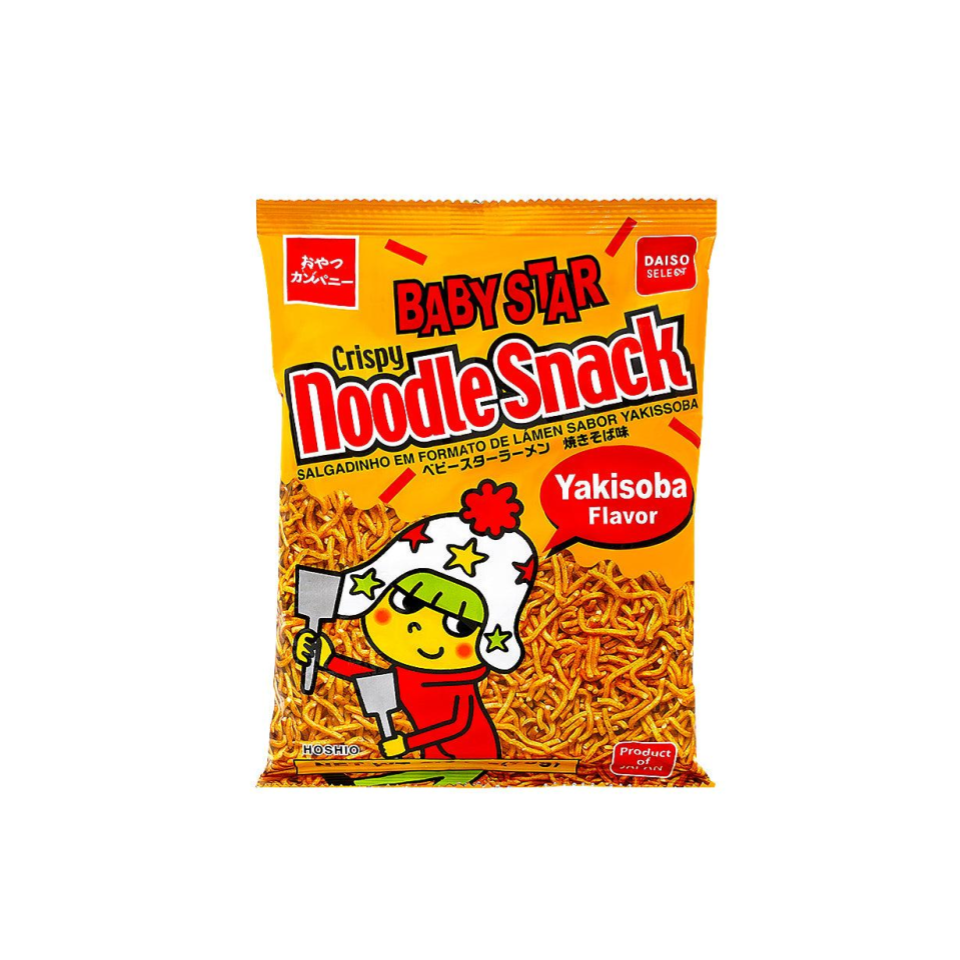 Baby Star Crispy Noodle Snack Yakisoba Flavor