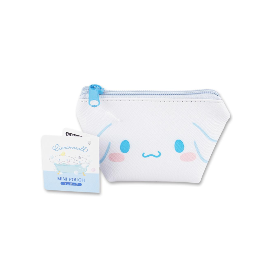 Mini Pouch Boat Shape Cinnamoroll Face