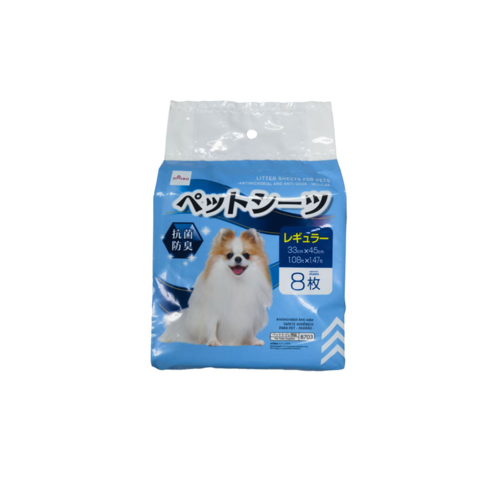 Litter Sheets for Pets Antimicrobial and Anti Odor Regular
