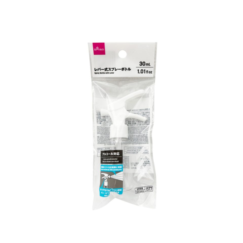 Spray Bottle with Lever 30ml