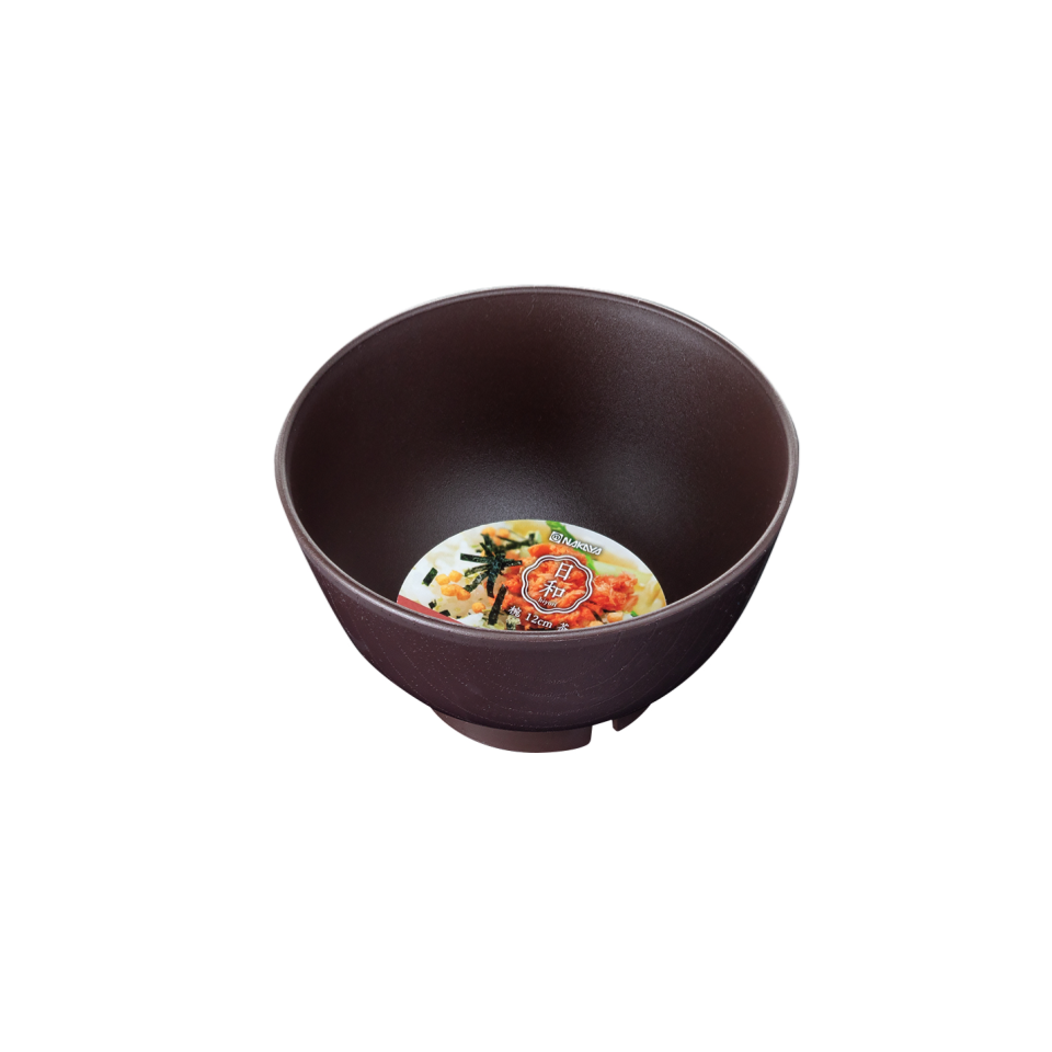 Hiyori Bowl Brown 12cm