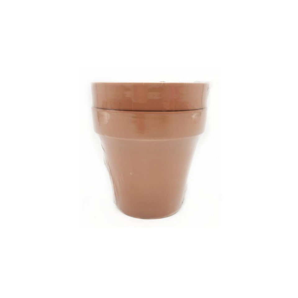 Unglazed Flowerpot