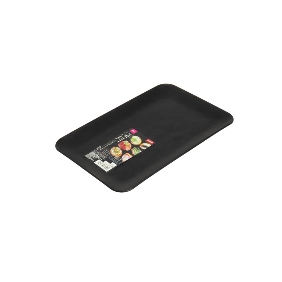 Mizuki Dish for Microwave Rectangle Plate Black 28cm x 18cm