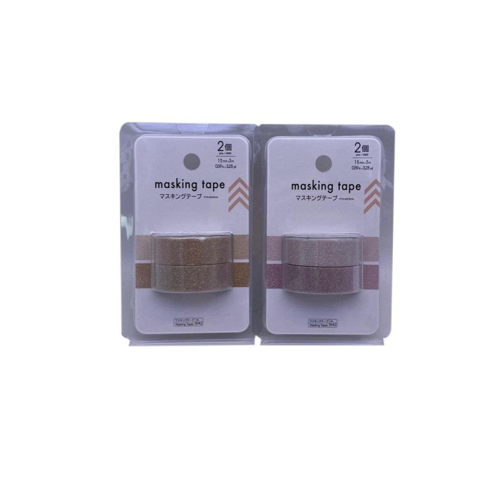 Masking Tape Monotone Glitter A 15mm x 3m