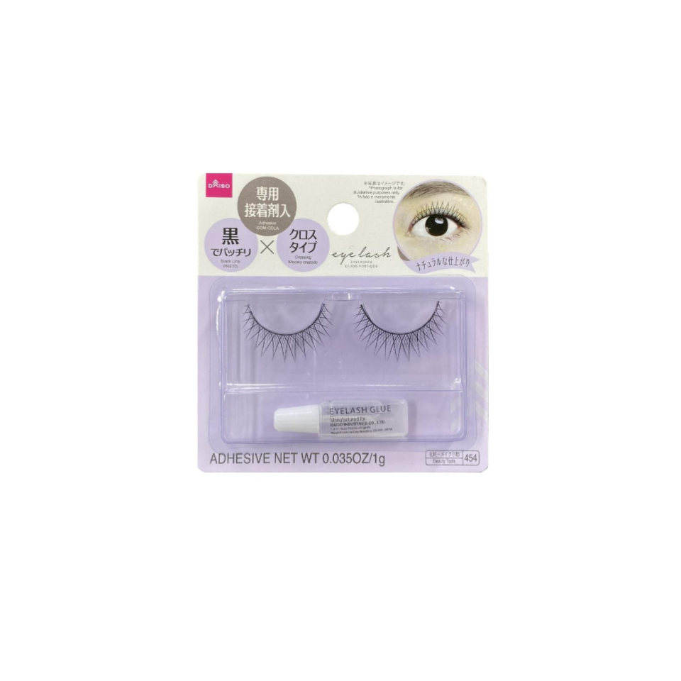 Eyelashes Basic Black Strip Adhesive A02