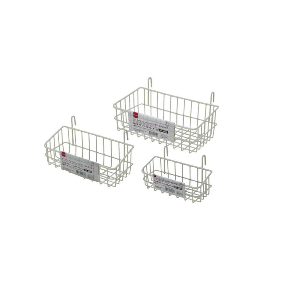 M-3 Type PE Coated Wire Basket Rounded Corner Assortment