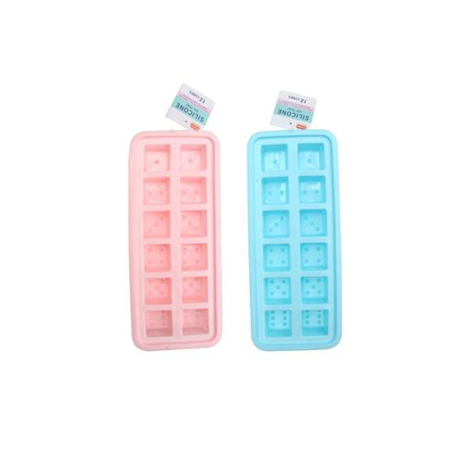 Silicone 12 Cube Ice Tray