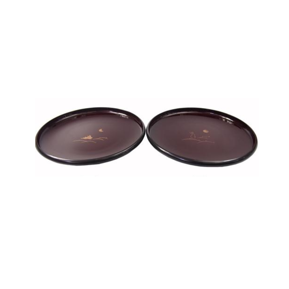 Rabbit Platter Bowl Brown