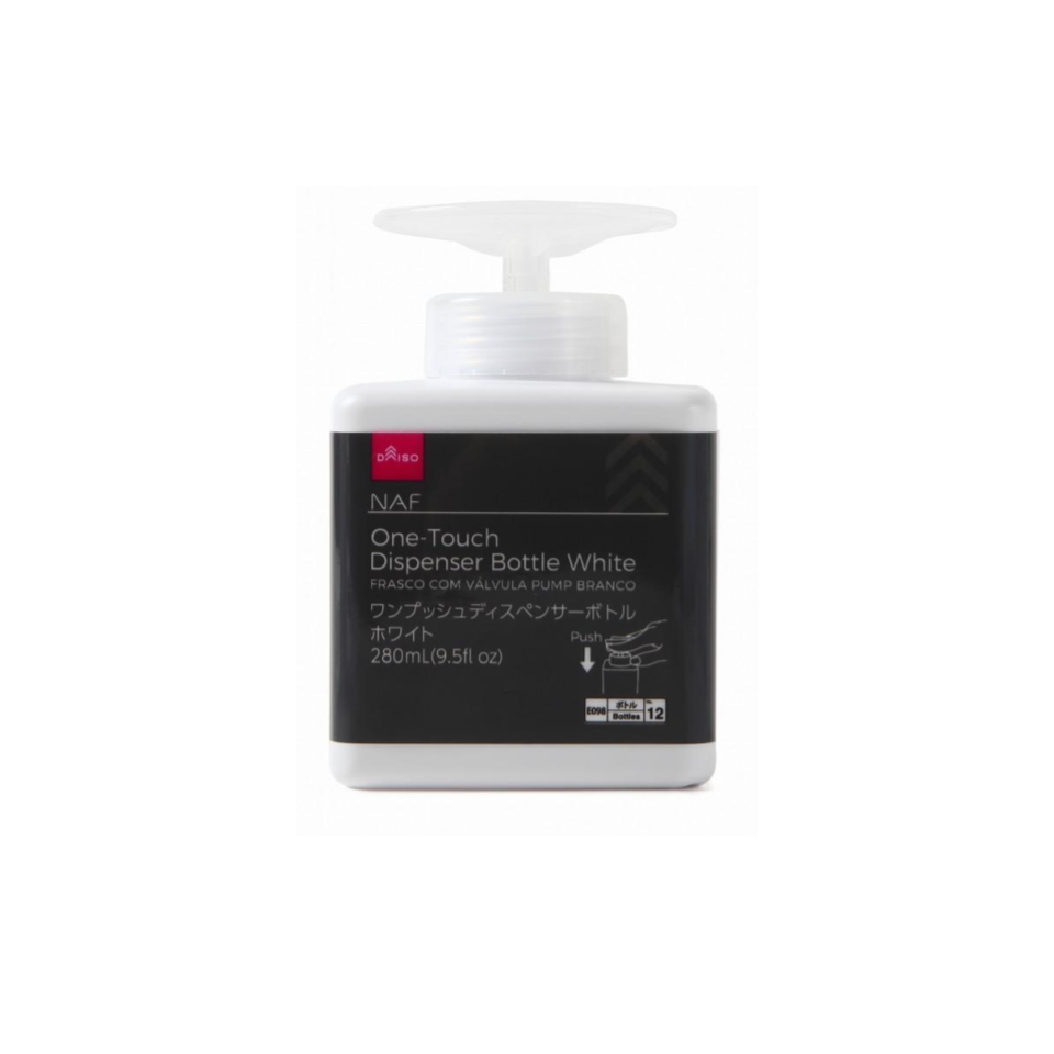 One Touch Dispenser Bottle White 280ml