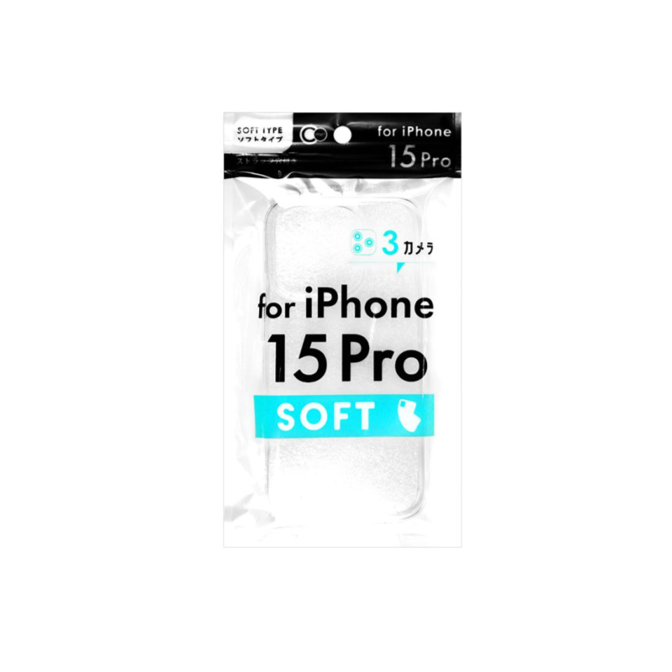 Soft Clear Case for iPhone 15Pro