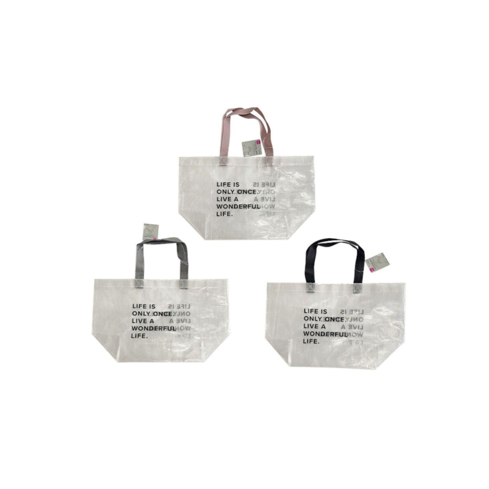 PP Shopping Bag Typography