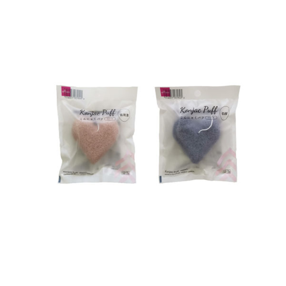 Konjac Puff Heart