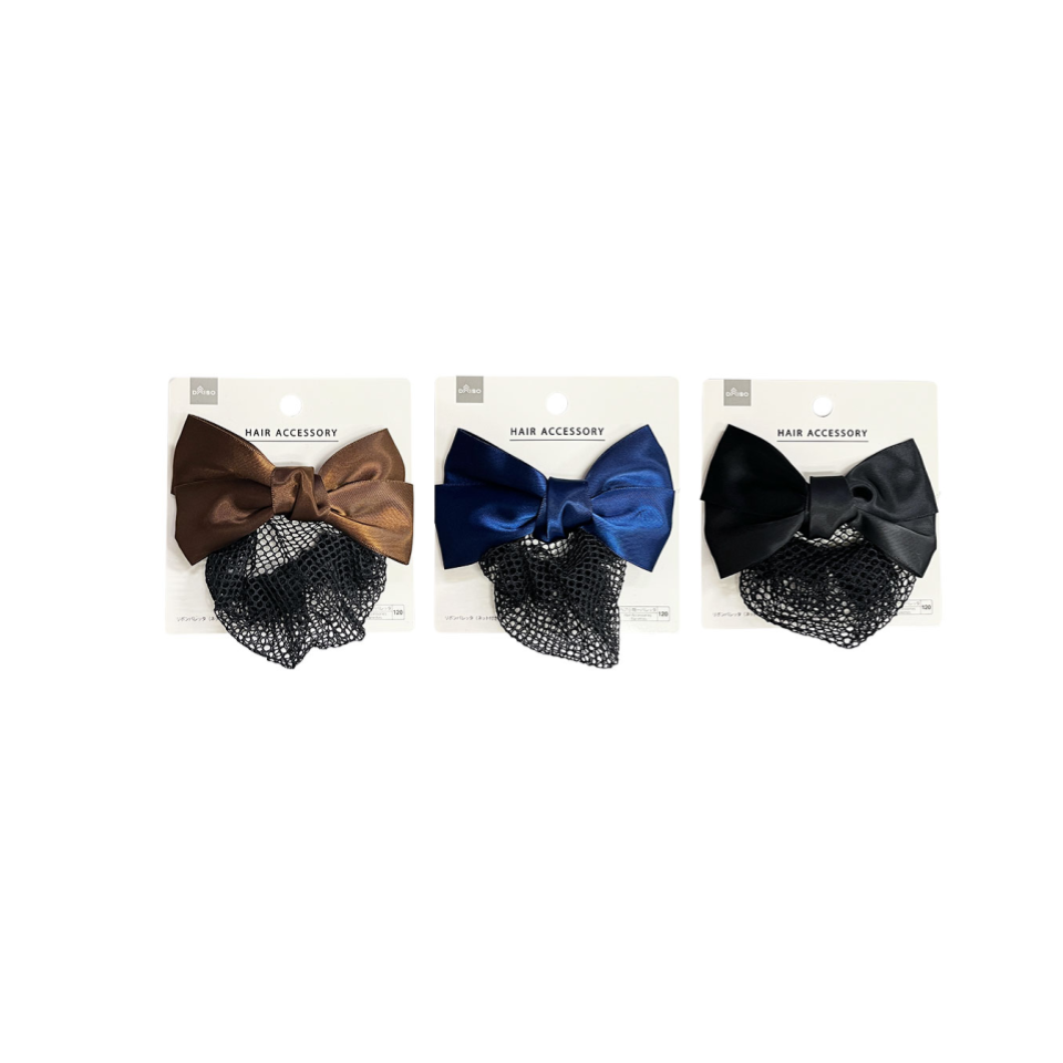 Ribbon Barrette with Net