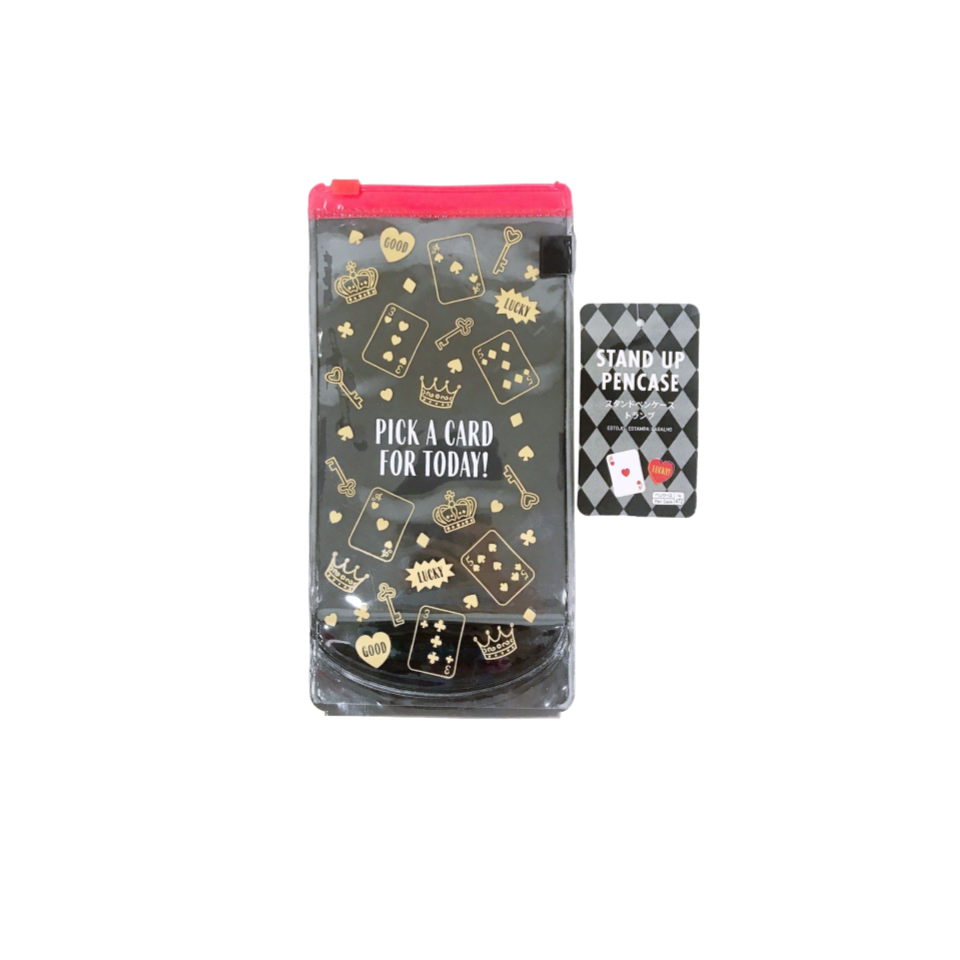 Stand Up Pencase BND Playing Cards