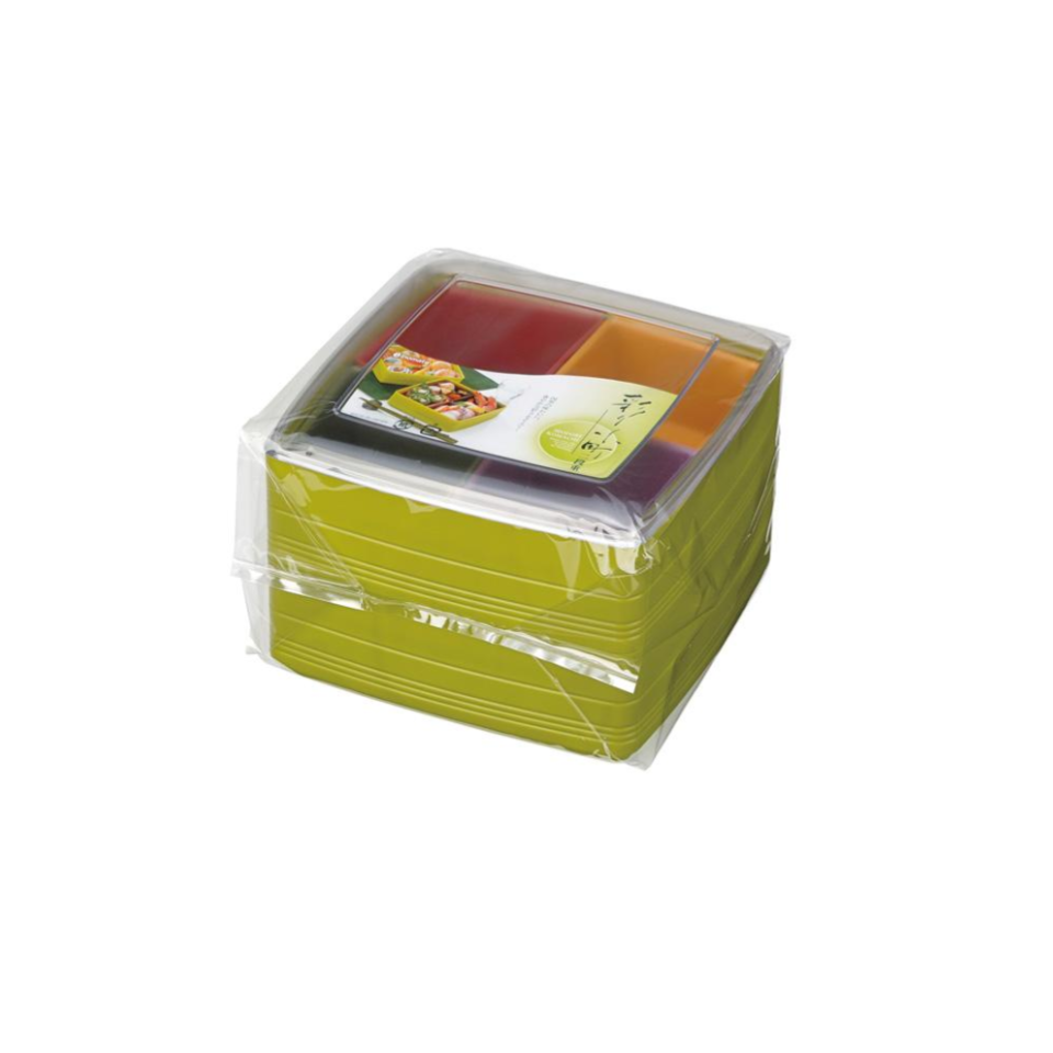 Plastic Lunch Box Two Tiered