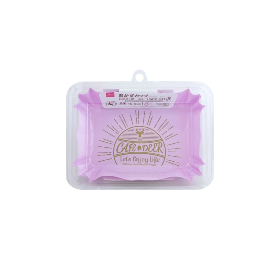 Lunch Cup Square Type 6.1in Cafe Flower Dear