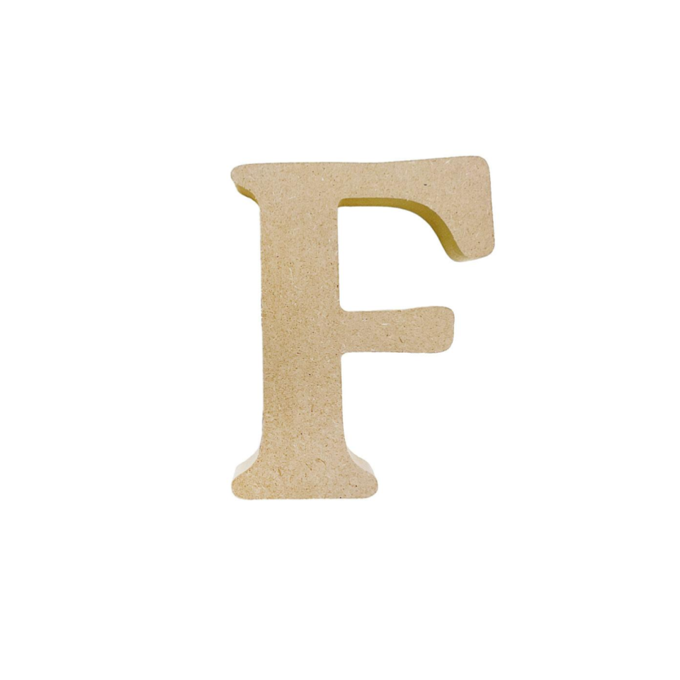 MDF Alphabet F