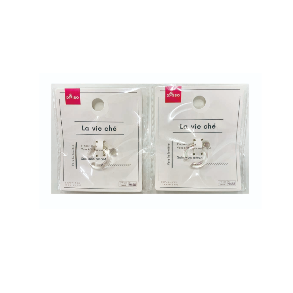 Clear Ear Cuff La Vie Che