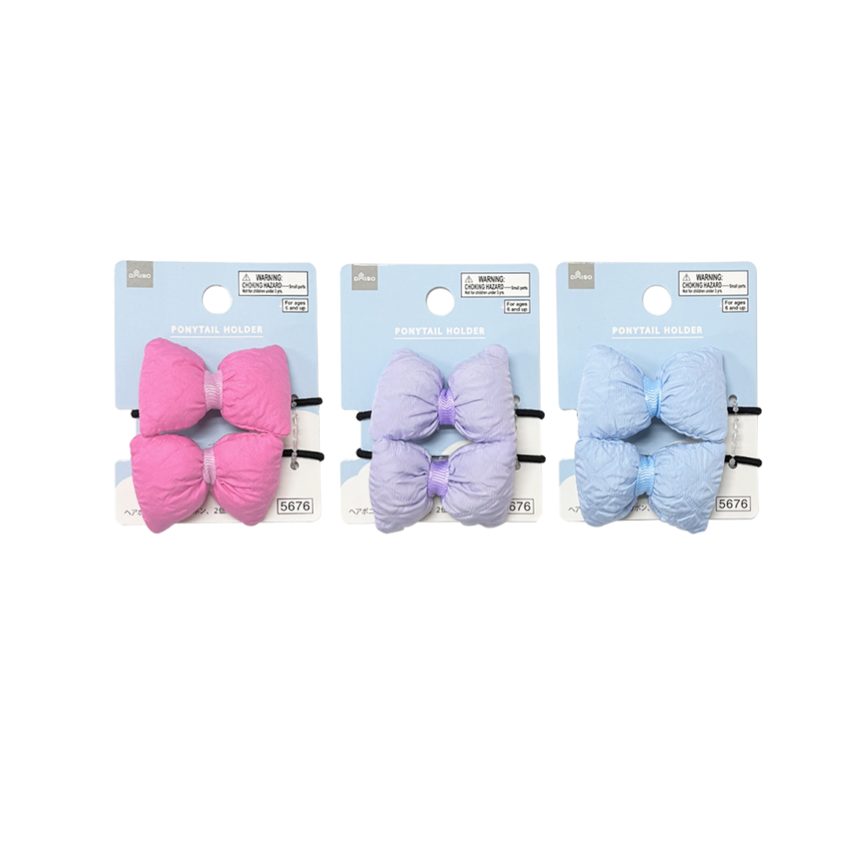 Ponytail Holder Plump Ribbon